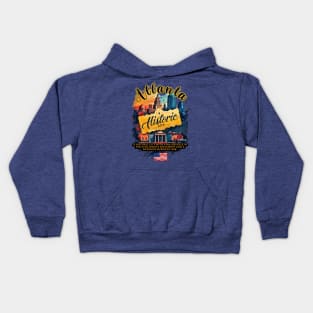 Atlanta– A historic city with a major role in the Civil Rights Movement and a booming business hub V3 Kids Hoodie